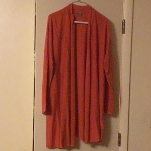 J Jill Coral Cardigan